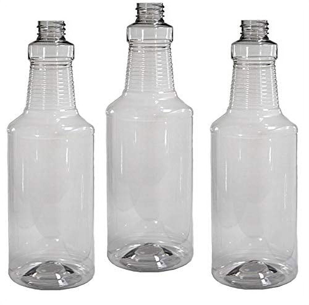Grade, BPAFree 32 Spray Bottle 3 Pack Bottles ONLY. Spray Heads NOT