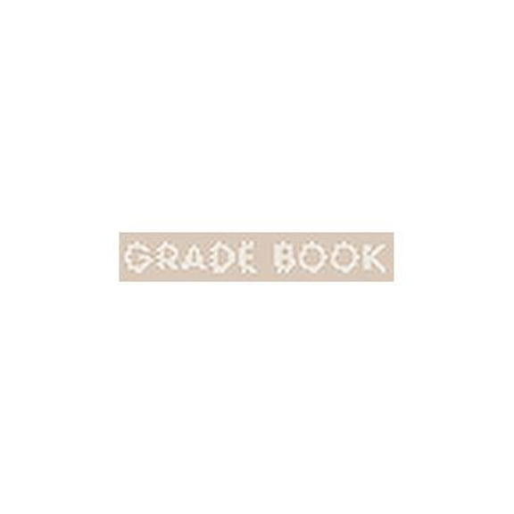 Grade Book: Grade booklet for pupils and students - Design: Nude (Paperback)