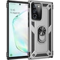 thumbnail image 1 of Grade Drop Impact for Samsung Galaxy Note 20 Ultra Case Galaxy Note 20 Ultra 5G Case Metal Rotating Ring Kickstand Holder  Heavy Duty Case Galaxy Note 20 Ultra 5G Phone Case Sliver, 1 of 12