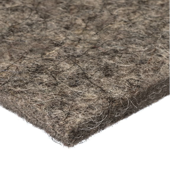 Grade F13 Felt Sheet - 1/2" Thick x 12" Wide x 12" Long