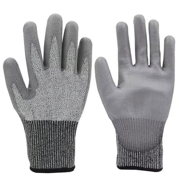 Grade Level 5 Cut-resistant Gloves Anti Cut Gloves Protection Safety Work Butcher Garden Handguard Kitchen Tool Cut Resistant Gloves Food Grade, Kitchen Gloves for Cutting,