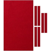Grade Pool Table Billiard Cloth Pool Table Felt fits Standard 9 Foot Table for Indoor Billiard Pool Table Cloth Accessories-Red-2.8 m
