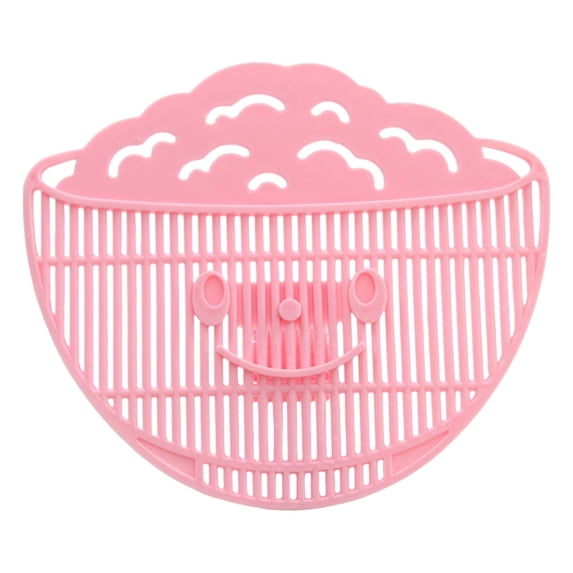 Grade Pp Clip on Strainer, Ngxiha 4X5 Inch Food "Rice in Bowl" Clip on Strainer for Pots with Smiling Expression for Rice/Noodle/Fruit/Vegetable Washing
