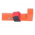 Grade Rod Level Adjustable Aluminum Right Angle Bubble Level for 1 to 1.25in Round and Rectangular Rods