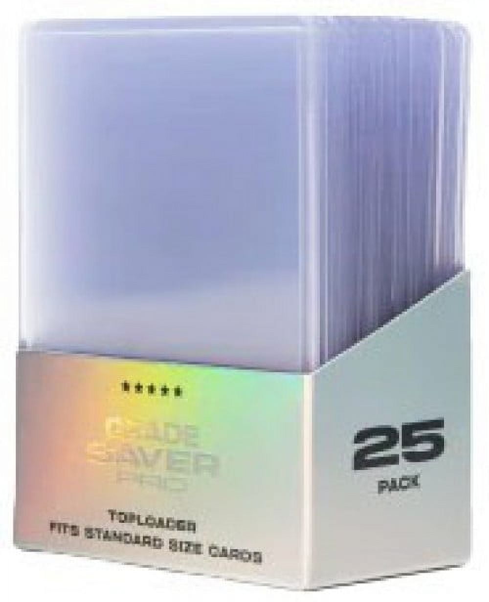 Toploader Card Holders 3x4 (25 Count) for Office Use - Walmart Business ...