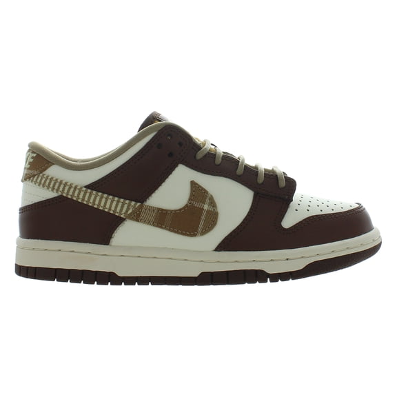Nike Dunk Low Leather GS Girls Shoes Size 7, Color: Sail/Multicolored/Sail