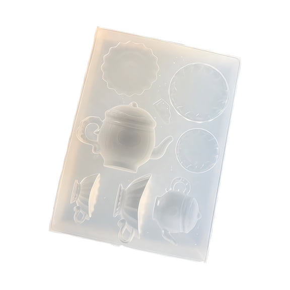 Grade Silicone Compact Teapot Mold For Baking Creative Crafts And Resin Art Kitchen Accessory