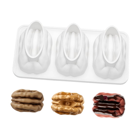 Grade Silicone Dessert Moulds Walnuts Shape Cake Pan Handmade Molds Perfect for Party Treat Chocolate and Cake Use