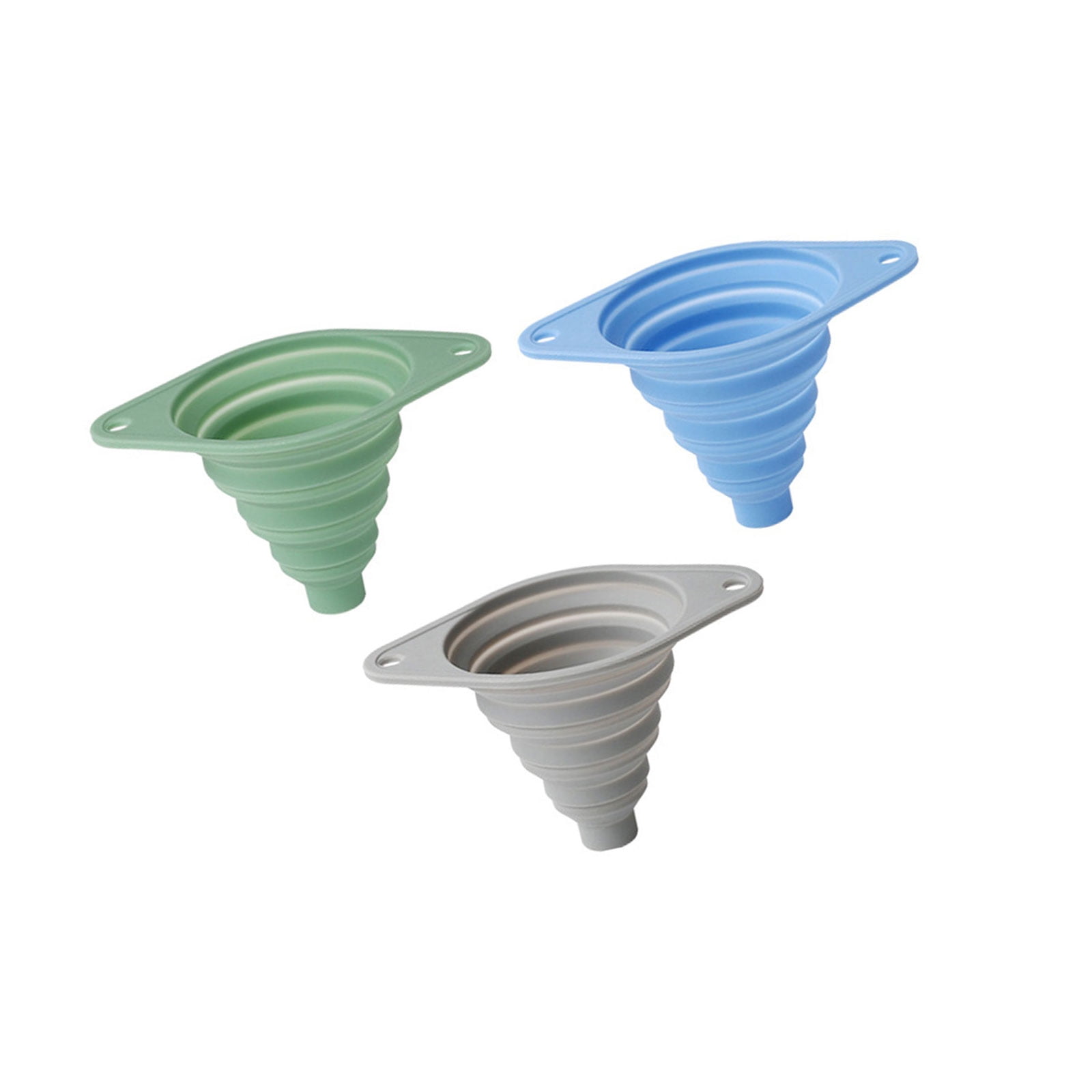 Grade Silicone Miniature Funnel Foldable Designs Space Saving Kitchens ...