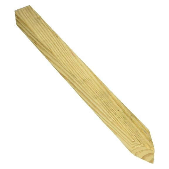 Grade Stakes 2x2x18 Inch - 12 Pack - Green Cross Certified #2 Brite Stakes for Garden, Landscape, and Yard Applications - Durable Construction