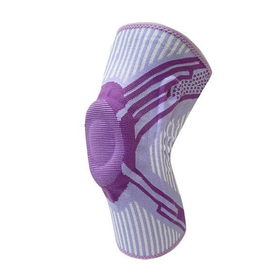 Grade Support Knee Brace for Joint with Adjustable Compression and Stability Technology Protective Gear, 37-43 cm, Purple
