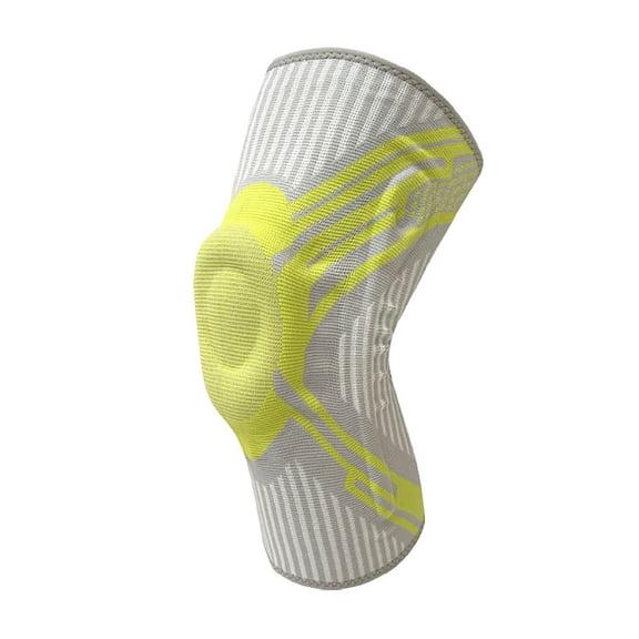 Grade Support Knee Brace with Adjustable Compression and Stability Technology for Outdoor Sports and Daily Activity, 43-48 cm, Green