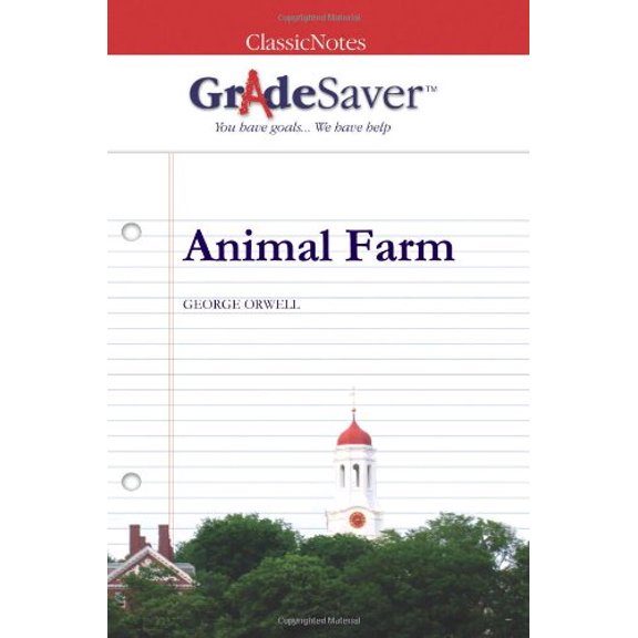 Pre-Owned GradeSaver (tm) ClassicNotes Animal Farm: Study Guide, Used [Paperback]