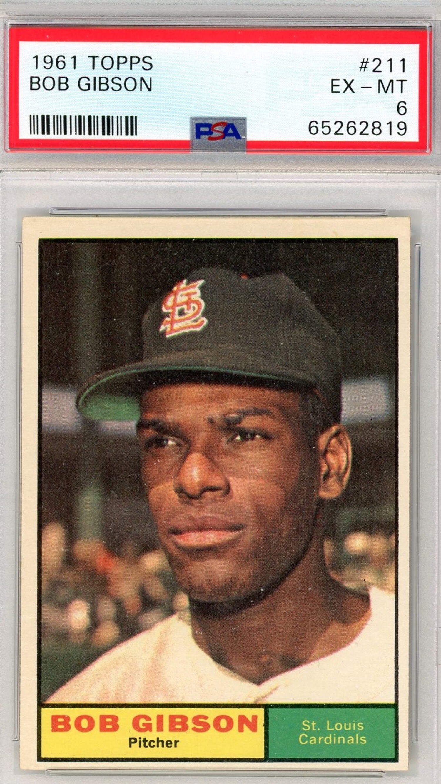 Graded-1961-Topps-Bob-Gibson-