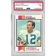 thumbnail image 1 of Graded 1973 Topps Roger Staubach #475 2nd Year Football Card PSA 7 NM, 1 of 2