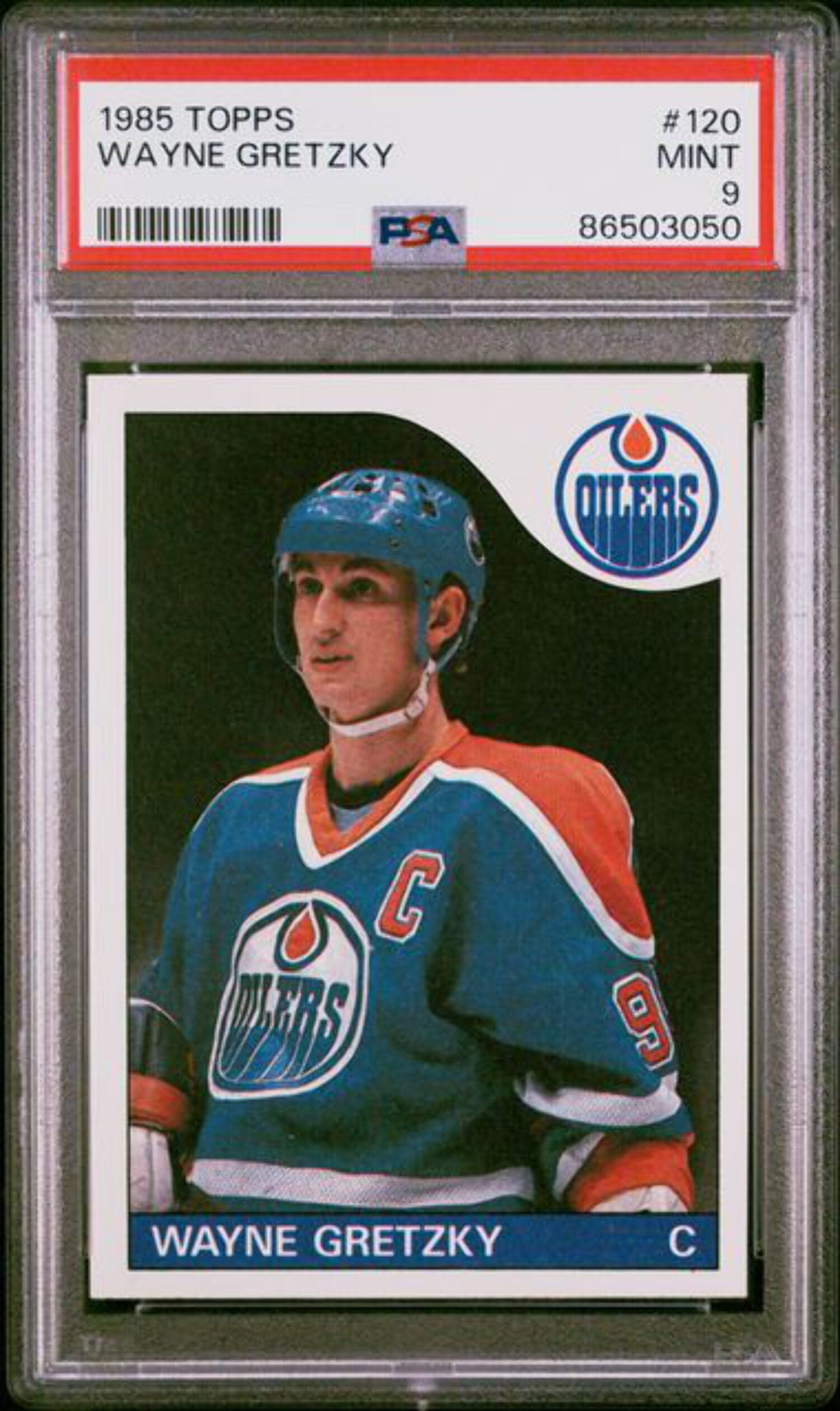 wayne gretzky graded rookie card Wayne Gretzky $3 Million Rookie Hockey Card Wall Art – SportsCardsEDGE main image 1
