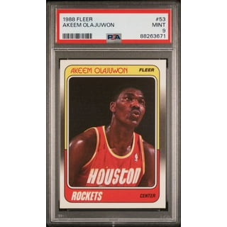 HAKEEM OLAJUWON　オラジュワン　直筆サインカード　AUTO　NBA 1989 90 Hoops AKEEM OLAJUWON Signed Auto All Star Card #178