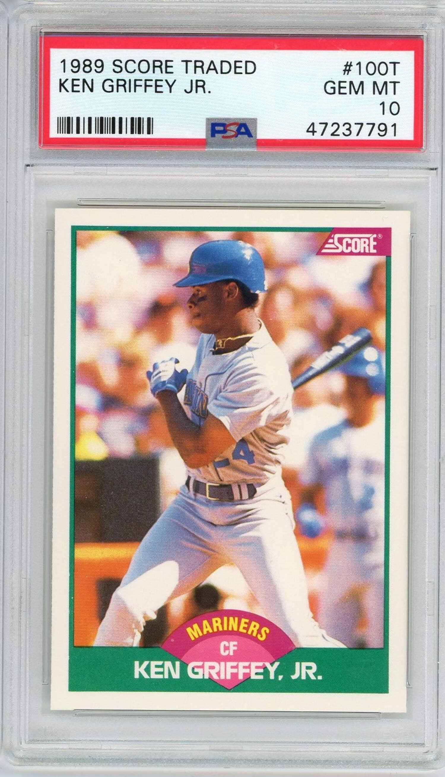 ken griffey jr rookie card graded 10 Jr. 1989 Upper Deck #1 PSA Gem Mint 1360 – Three Stars Sportscards This card has been hand signed Seattle Mariners by Griffey and has been slabbed and authenticated by Beckett 1990 Topps #336 Ken Griffey
