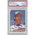 thumbnail image 1 of Graded 1989 Topps Randy Johnson #647 Rookie RC Baseball Card PSA 10 Auto Grade Gem Mint, 1 of 2