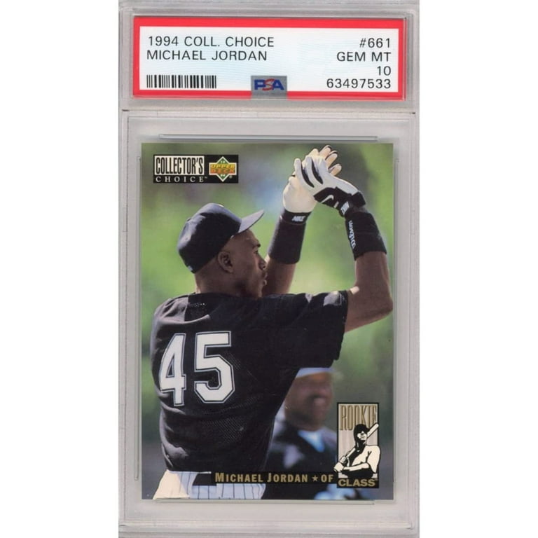 Graded 1994 Collector's Choice Michael Jordan #661 Rookie RC