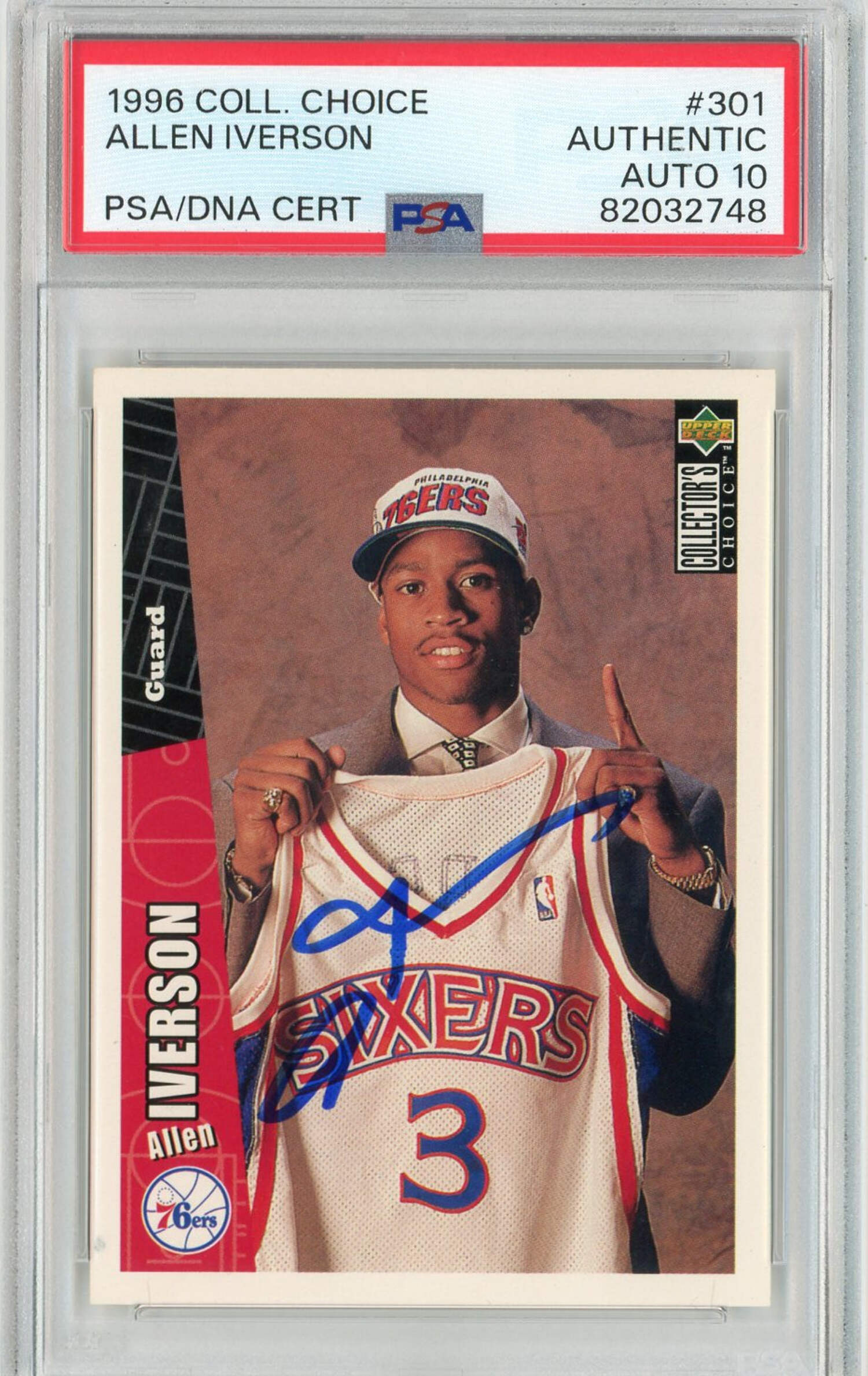 Allen Iverson Rookie Card