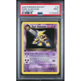 alakazam original pokemon card - Base Set - or Paralyzed Alakazam-Holo 1999 Pokemon TCG Base