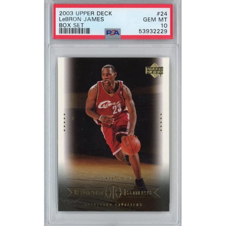lebron james rookie card graded LeBron James 2003 Sports Illustrated for Kids #264 – Basketball Card Guy