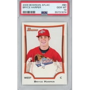 Graded 2009 Bowman Aflac Bryce Harper #BH Rookie RC Baseball Card PSA 10 Gem Mint