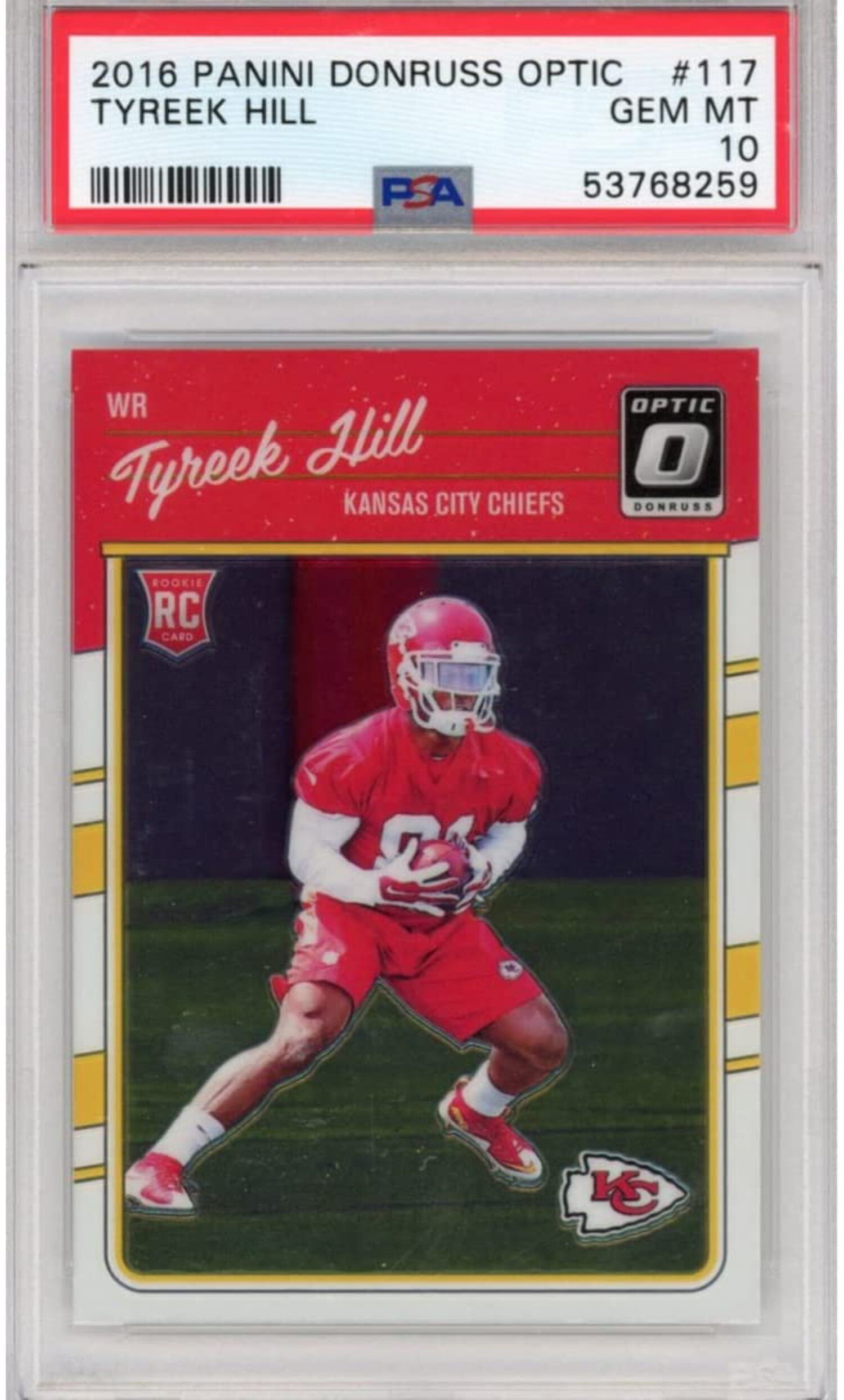 tyreek hill graded card 2024 Panini Score Tyreek Hill Miami Dolphins Signed Auto Card #LL-THL PSA  DNA