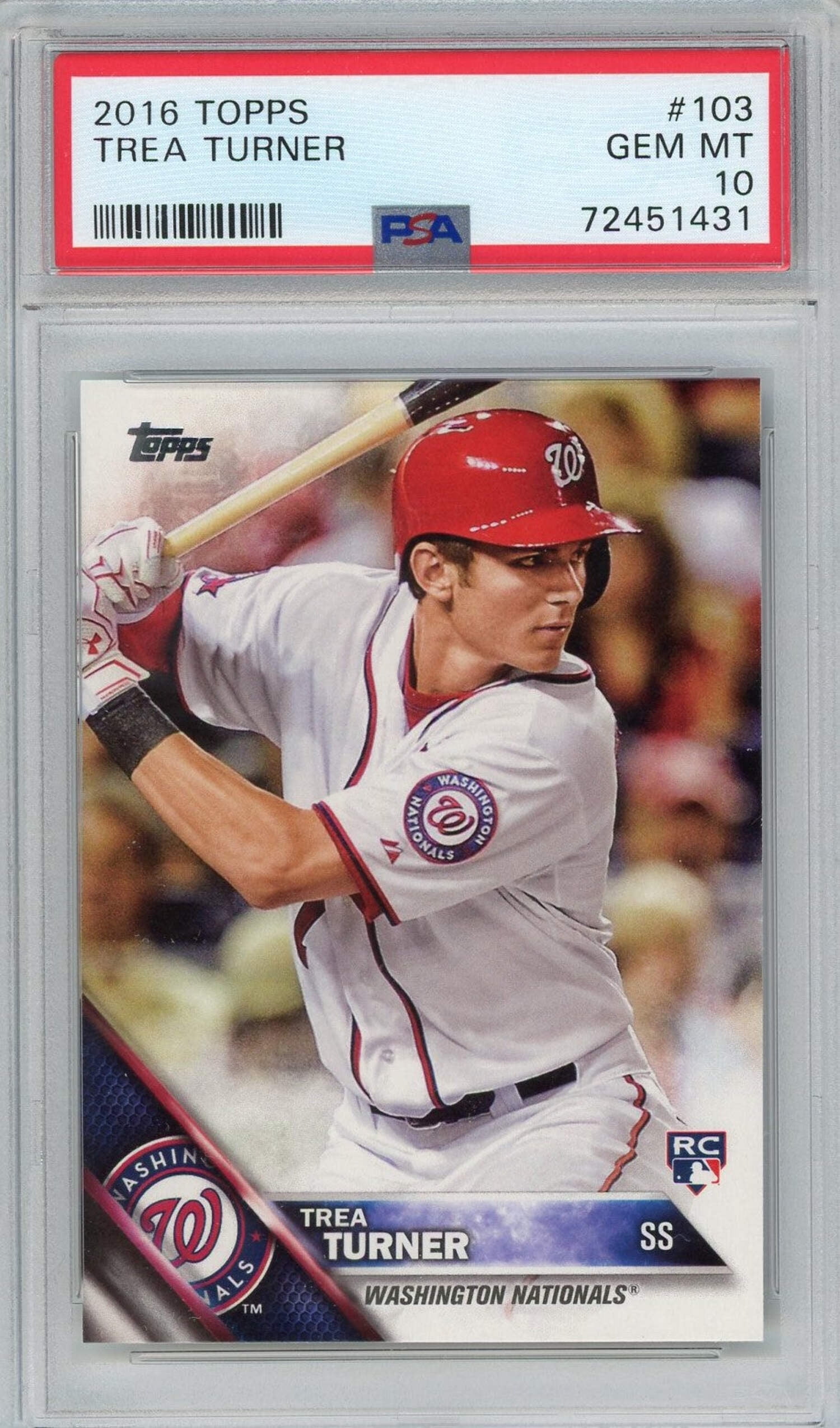 TREA TURNER topps WBC2023 ブックレットサインカード TREA TURNER topps WBC2023 ブックレットサインカード 2023