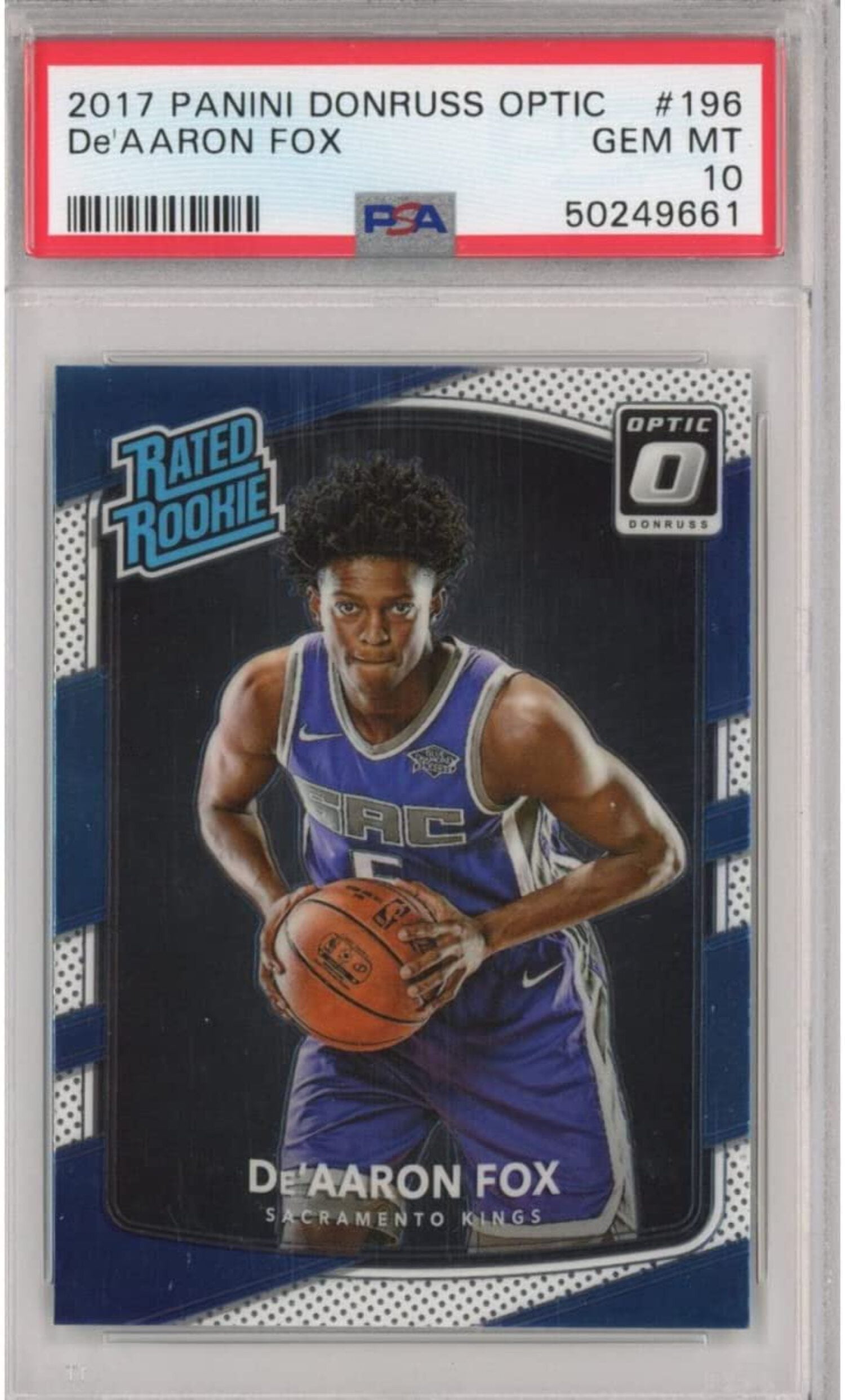 NBAカード DeAaron Fox absolute RC auto 🔥🏀 DE'AARON FOX