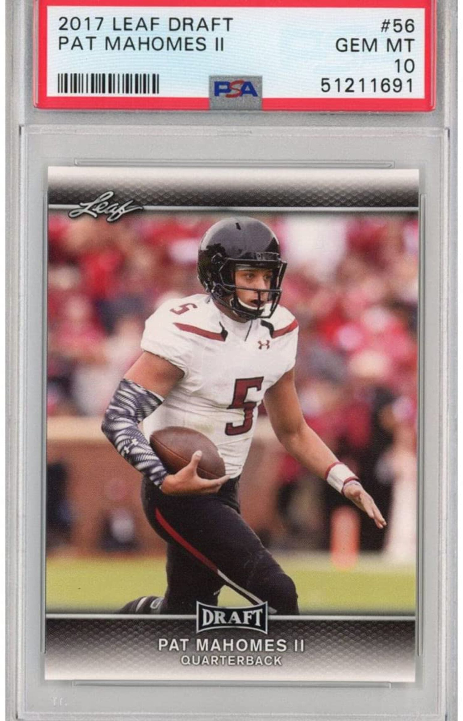 graded patrick mahomes card Charitybuzz: 2017 Panini Hand-Signed Rookie PSA 10 Gem Mint Patrick Mahomes 2017 Panini Donruss