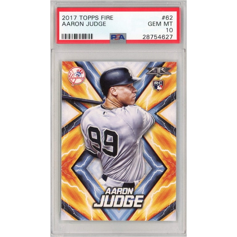 aaron judge rookie card graded Amazon.com: Aaron Judge 2017 Topps Opening Day Baseball Rookie Card RC #147  Graded PSA 10 : Collectibles & Fine Art