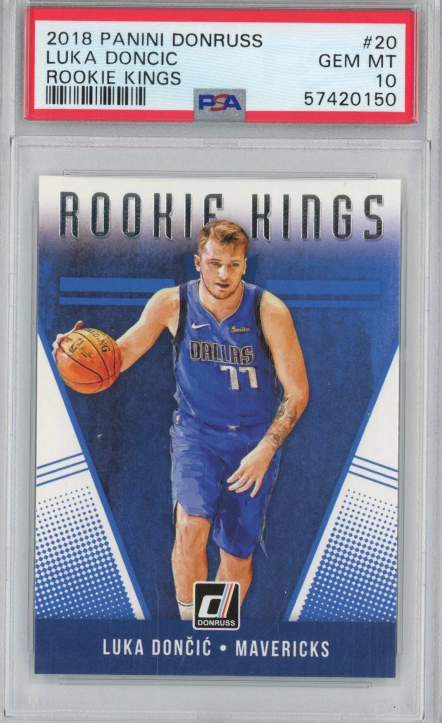 2018-19 Panini Donruss Luka Doncic RC Rookie Kings｜バスケットボール