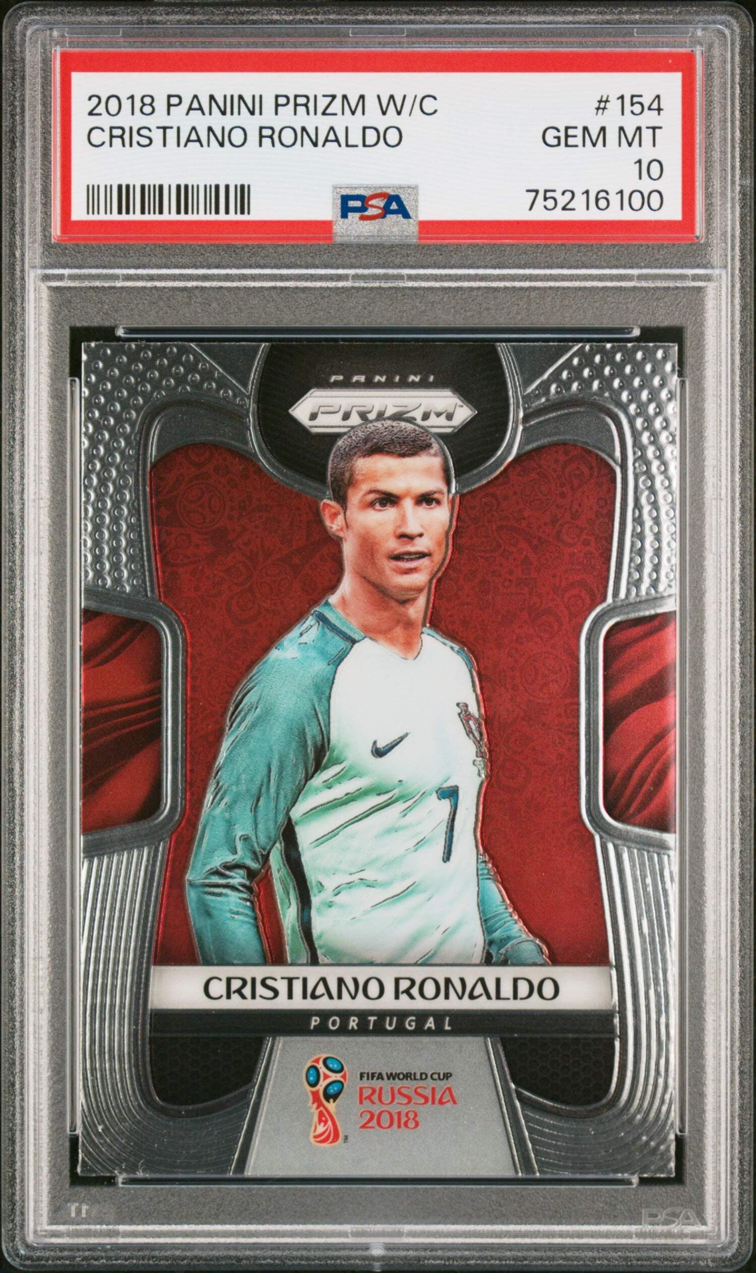 2018 Panini World cup Cristiano Ronaldo # 118 sticker Pink