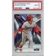 Graded 2018 Topps Bowmans Best Shohei Ohtani #1 Rookie RC Baseball Card PSA 10 Gem Mint