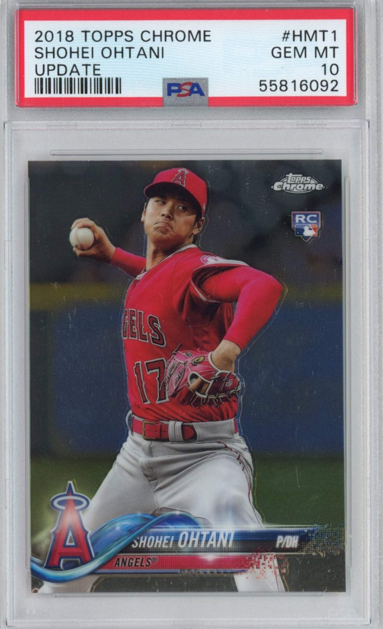 ゲームセンター・ゲームカード Topps Chrome Shohei Ohtani RC PSA WBC Shohei Ohtani RARE ROOKIE RC TOPPS CHROME INVESTMENT CARD