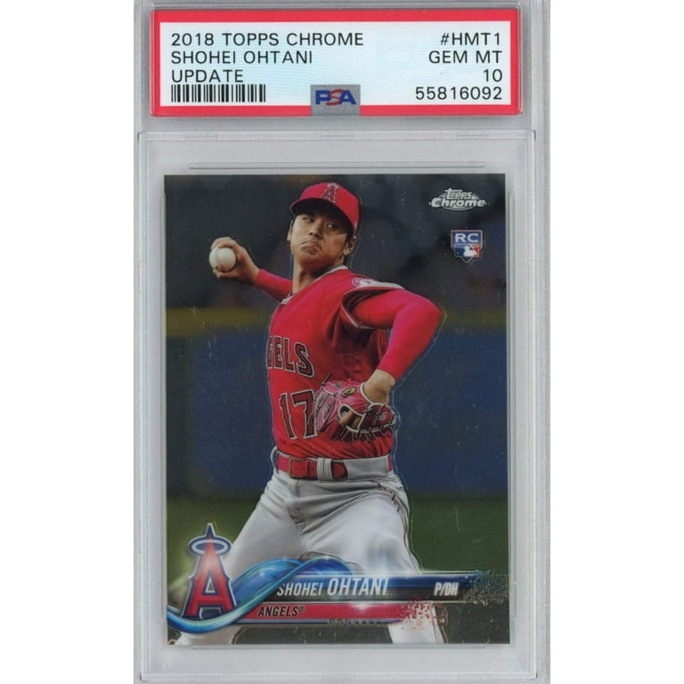ゲームセンター・ゲームカード 2018 Topps Chrome Shohei Ohtani PSA WBC ゲームセンター・ゲームカード 2018 Topps Chrome Shohei Ohtani