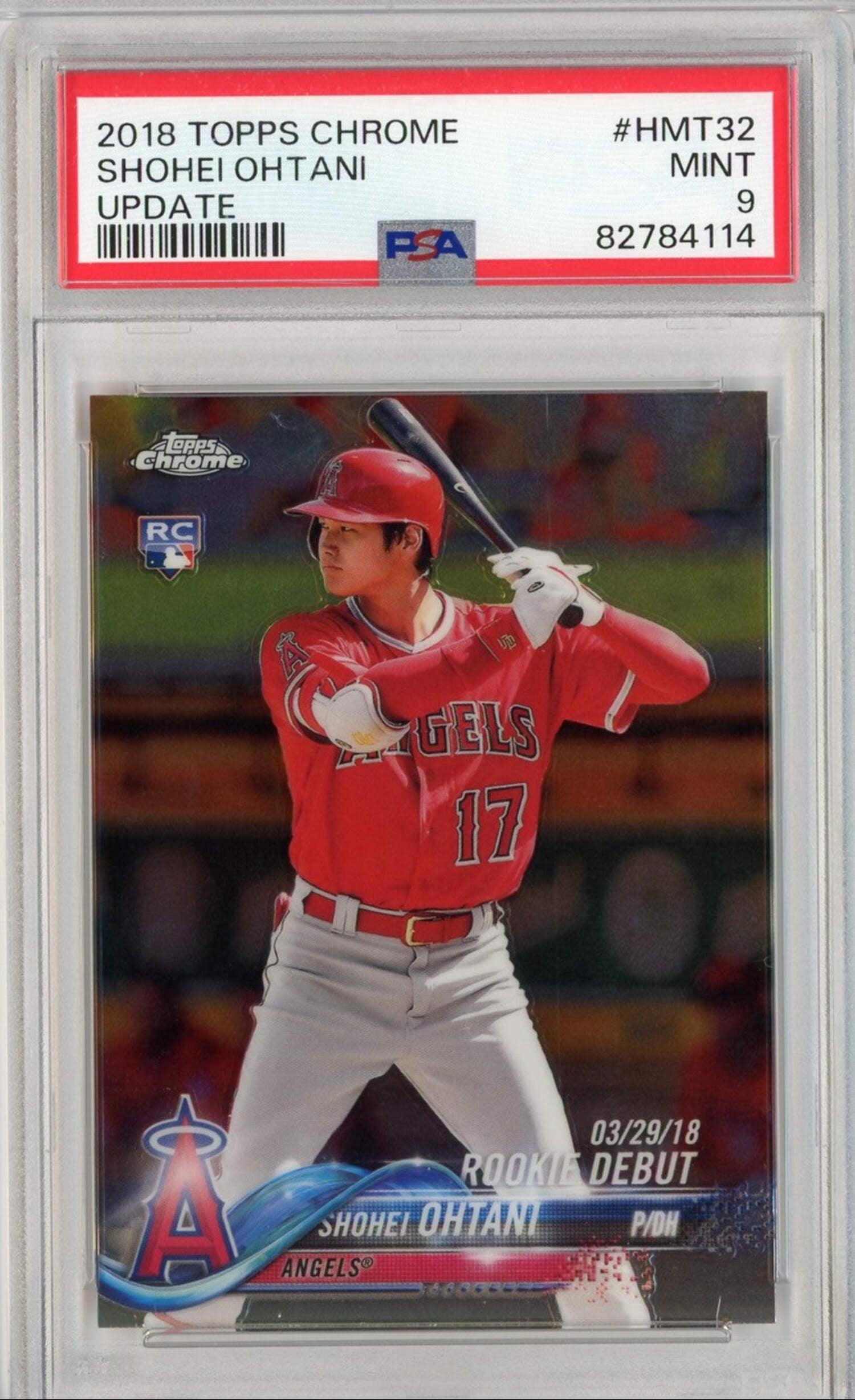 Topps 2018 Chrome HMT32 RC ルーキー 大谷翔平 Topps 2018 Chrome