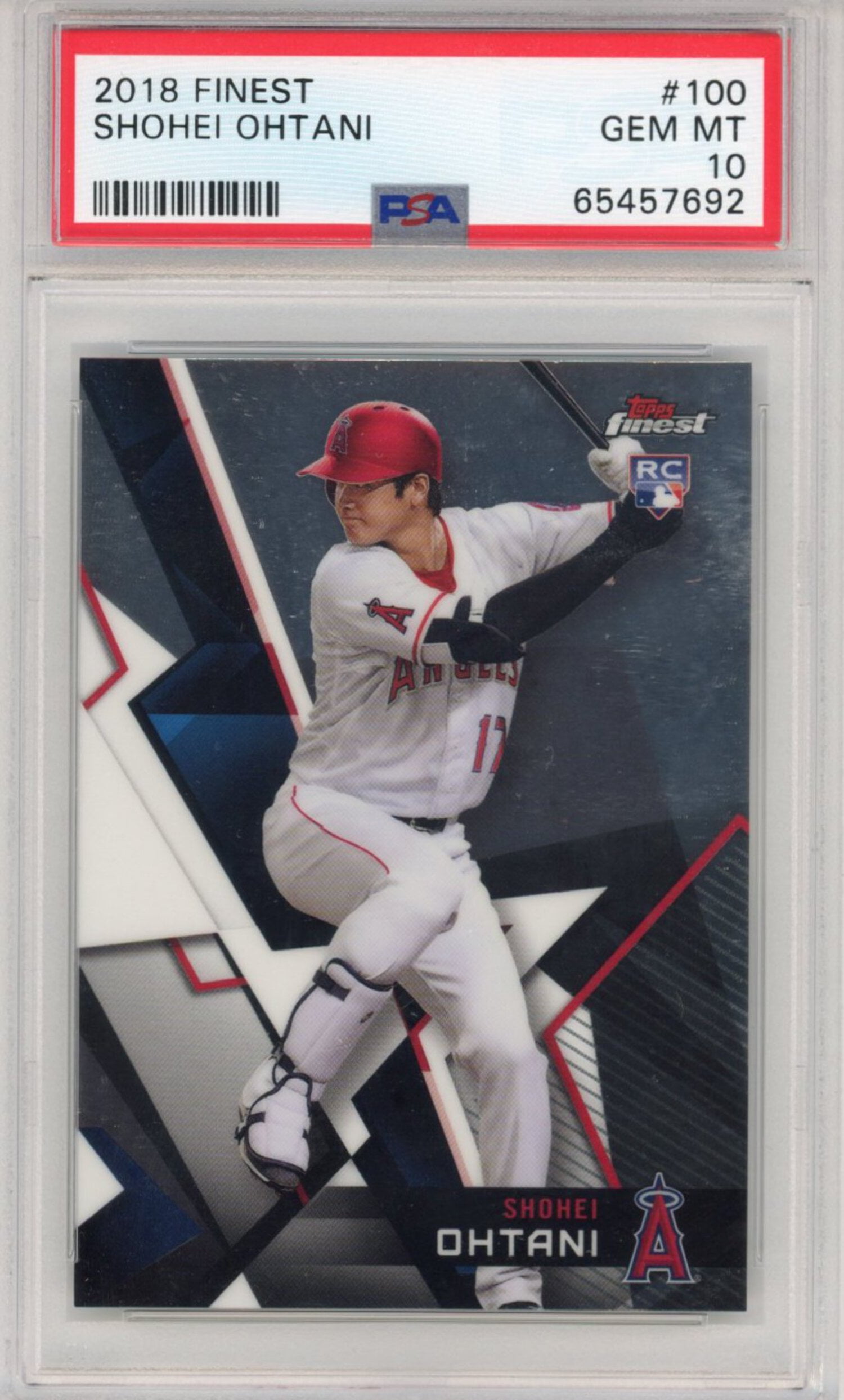 2018 Topps Bowman SHOHEI Ohtani 大谷翔平 RC PSA10 10 Gem MT 大谷 