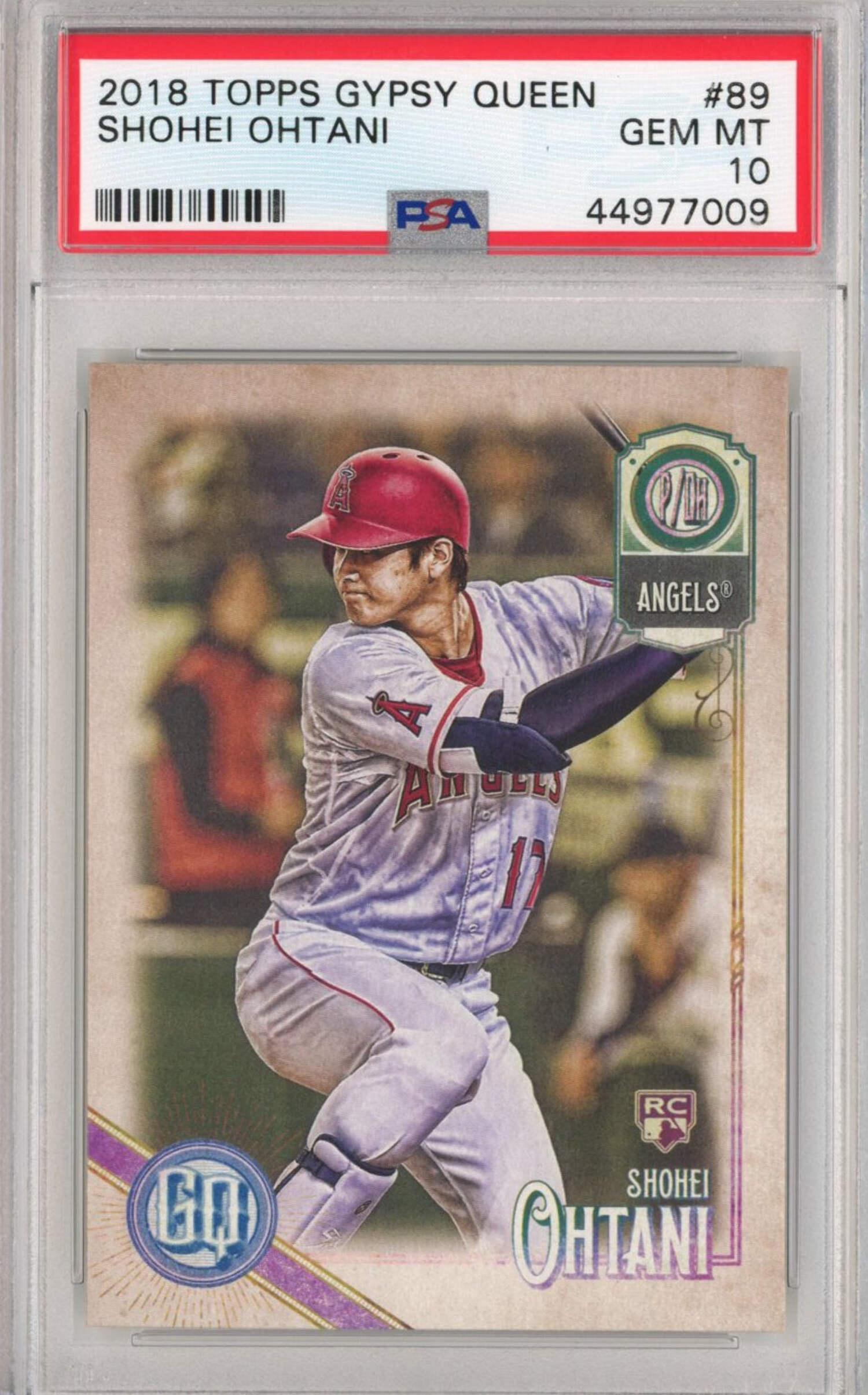 Topps 2018 Gypsy Queen Shohei Ohtani #89 Rookie RC Baseball Card 