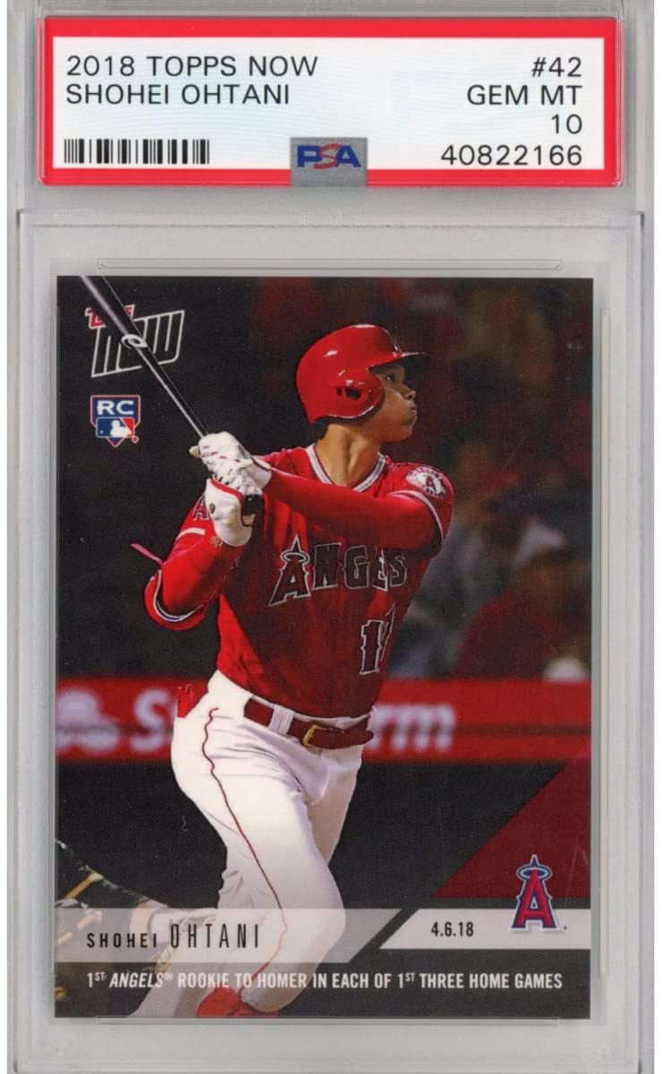 大谷翔平　Topps Now 2018 アメリカン・リーグ最優秀新人賞受賞 大谷翔平 Topps Now 2018 アメリカン・リーグ最優秀新人賞受賞