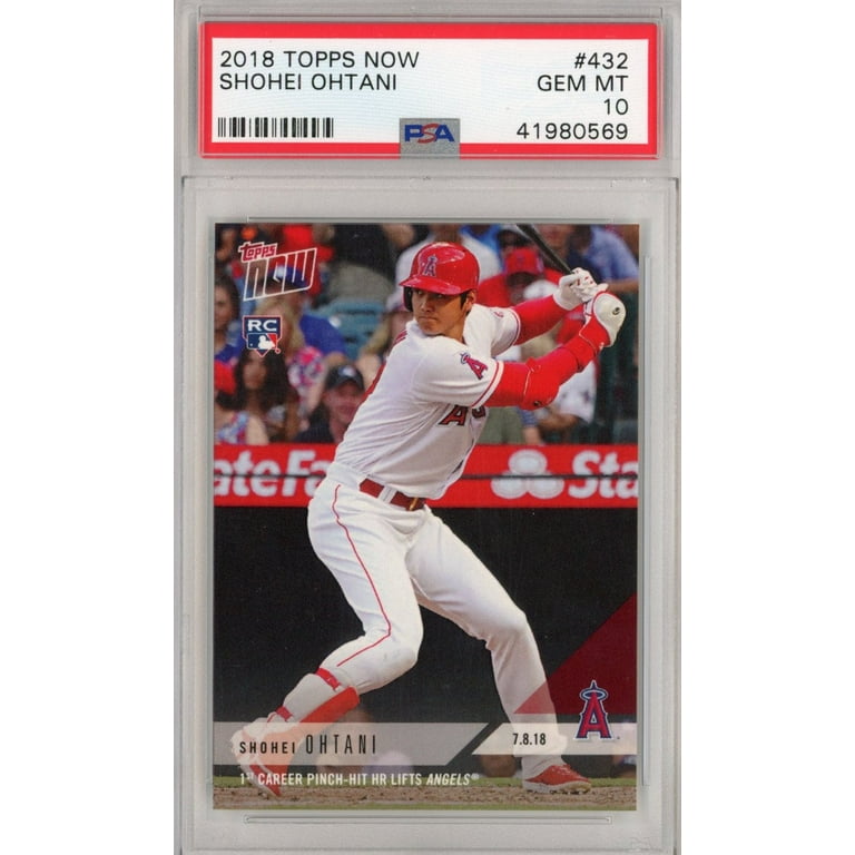 PSA10 topps now 2018 #5J ohtani 大谷翔平 MVP