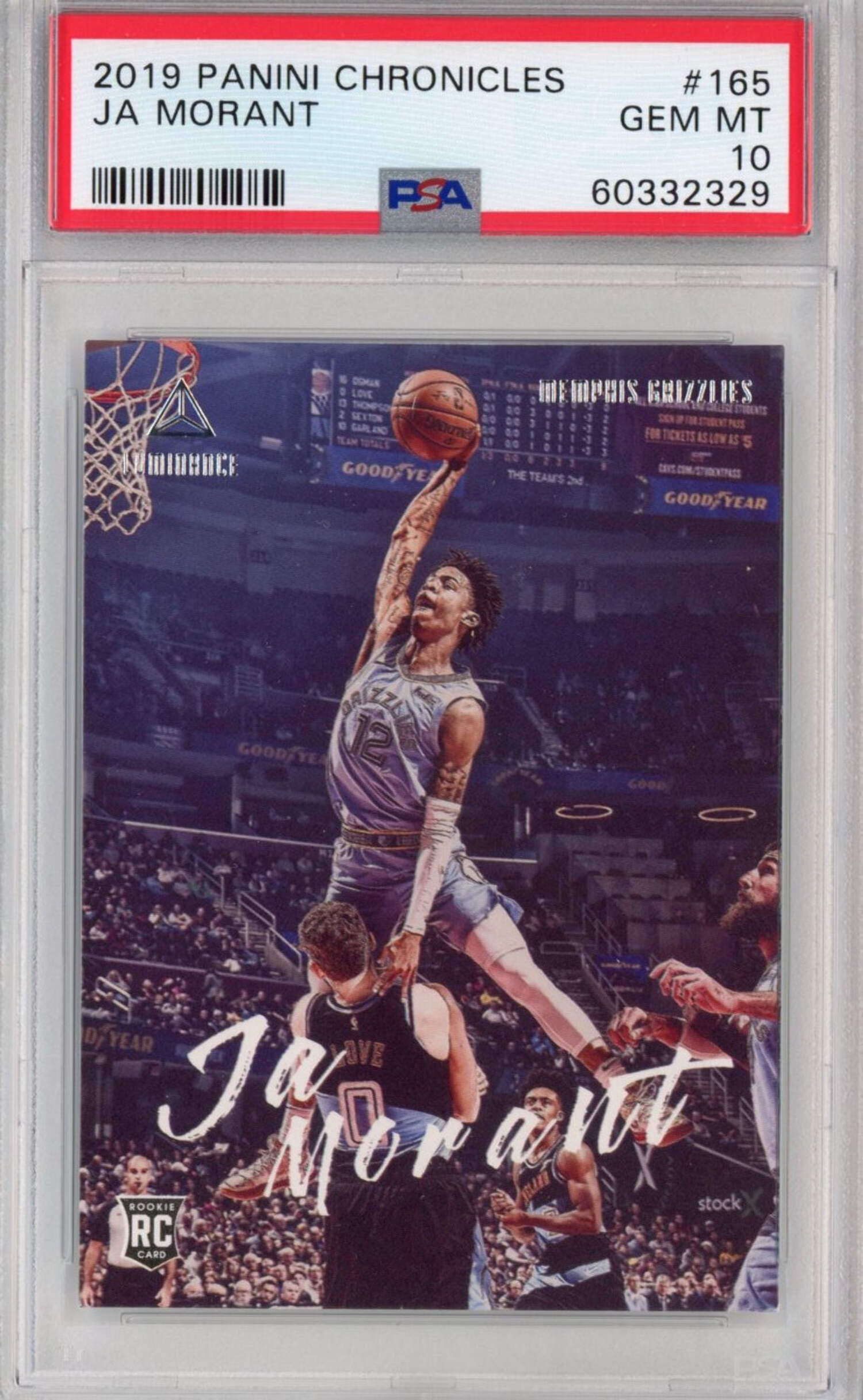 Graded 2019-20 Panini Chronicles Ja Morant #165 Jordan | Ubuy