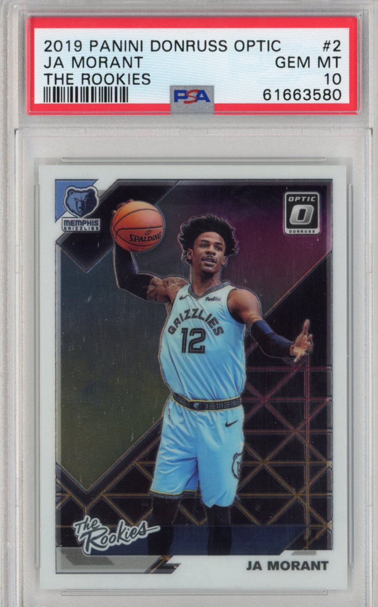 holographic rowlet pokemon card Ja Morant 2019-20 Panini Chronicles Score Blue #632 HGA 10 – CARDIACS  Sports & Memorabilia