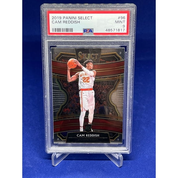 Graded 2019 Panini Select #96 Cam Reddish PSA 9 Basketball Card