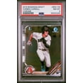 thumbnail image 1 of Graded 2019 Topps Bowman Draft Corbin Carroll #BDC125 Chrome Rookie RC Baseball Card PSA 8 Near Mint, 1 of 2
