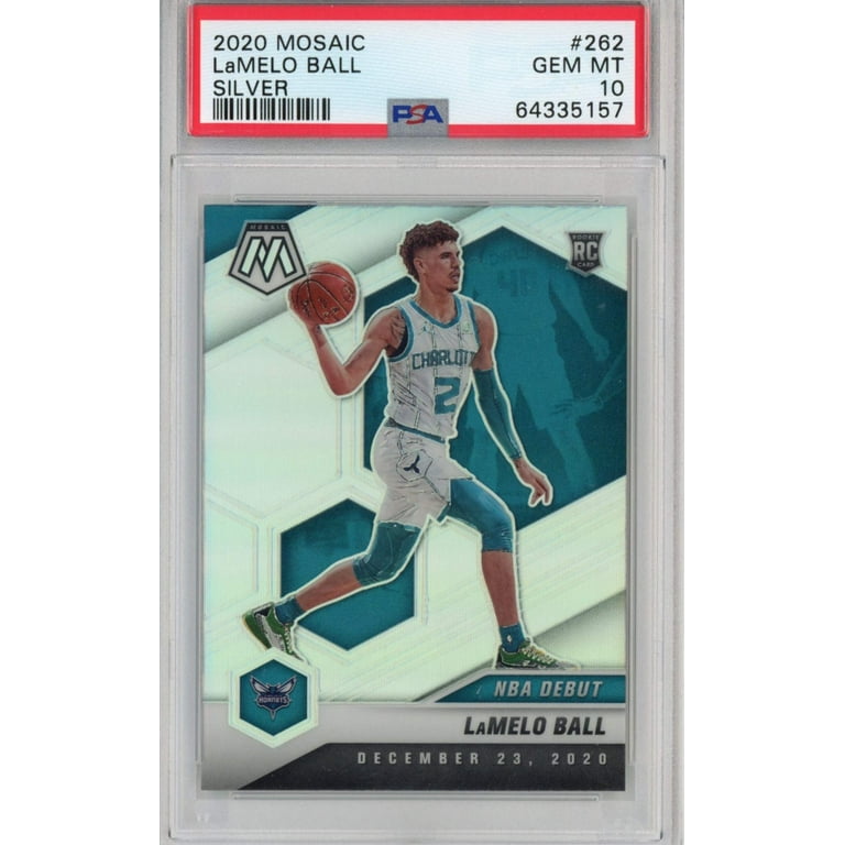 lamelo ball graded rookie card 2020 Panini Chronicles #102 LaMelo Ball GRADED 10 GEM MINT Rookie Card RC