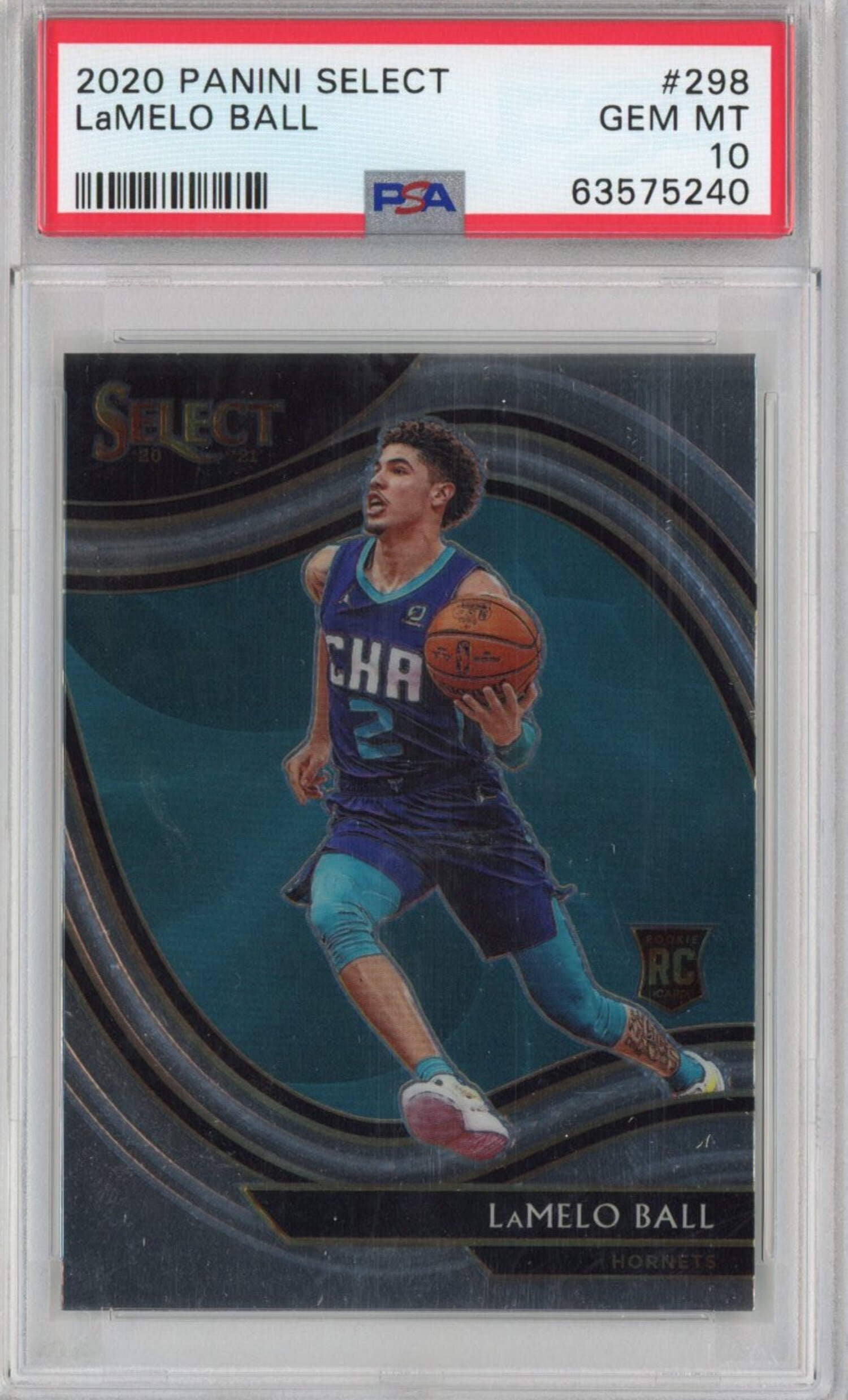 その他 NBA card lamelo ball RC select patch 2020-21 LAMELO BALL PANINI SELECT NBA ROOKIE CARD RC #63