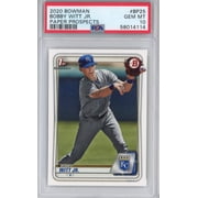 Graded 2020 Bowman Paper Prospects Bobby Witt Jr. #BP25 Rookie RC Baseball Card PSA 10 Gem Mint